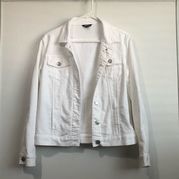 Buffalo David Bitton Jackets & Blazers - Buffalo David Bitton White Jean Jacket